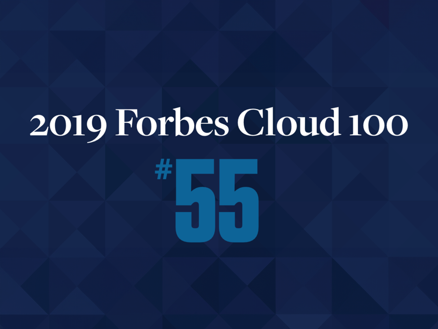 Dataminr Named to the 2019 Forbes Cloud 100 Ranking