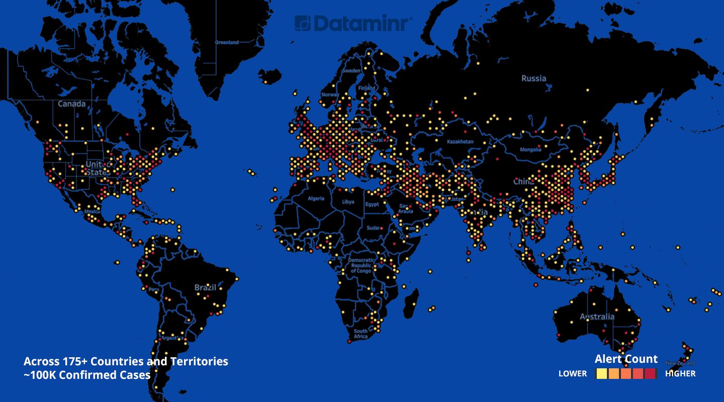 Dataminr delivered the earliest alert on COVID-19