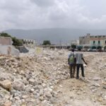 Aftermath of 2021 earthquake in Haiiti
