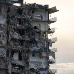 High rise condominium partially collapsed in Surfside