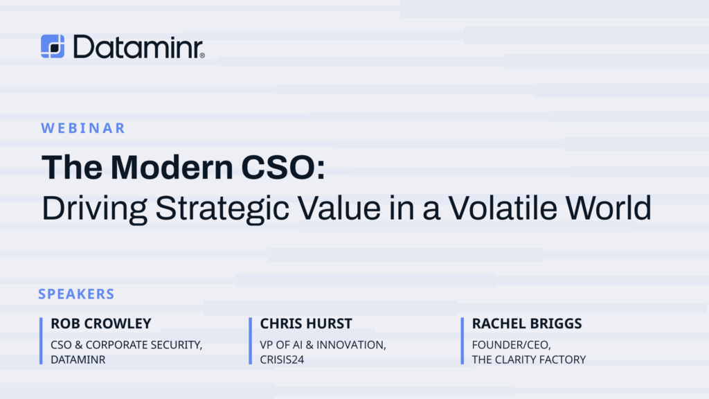 The Modern CSO: Driving Strategic Value in a Volatile World