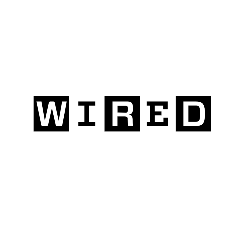 The logo for publication WIRED.com.