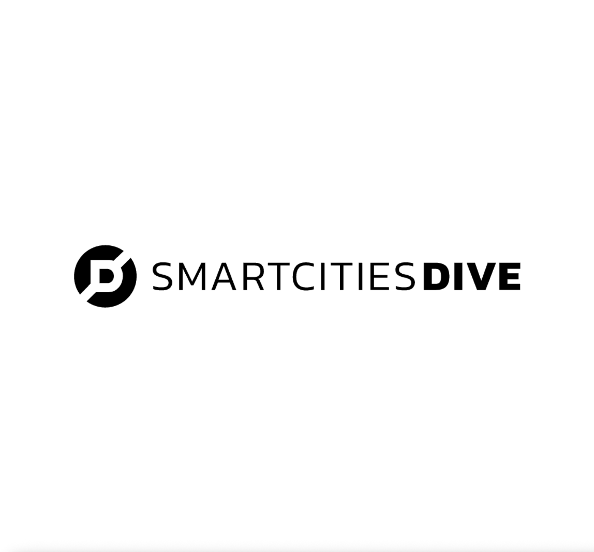Logo for the publication SmartCitiesDive.